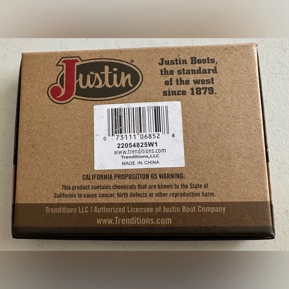 Justin Boots stylish tan